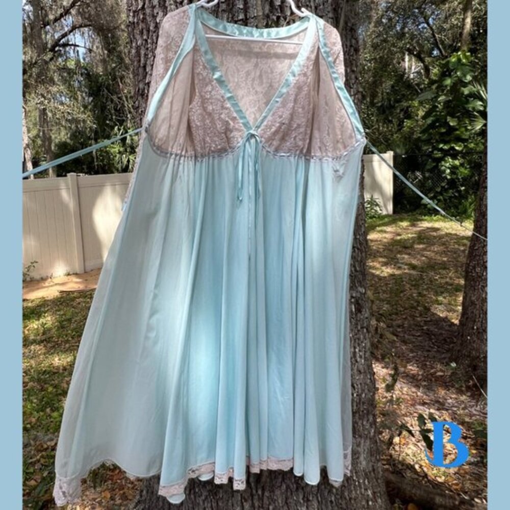 '60s Peignoir SET Claire Sandra/Lucie Ann Beverly Hills Original STUNNING Pair